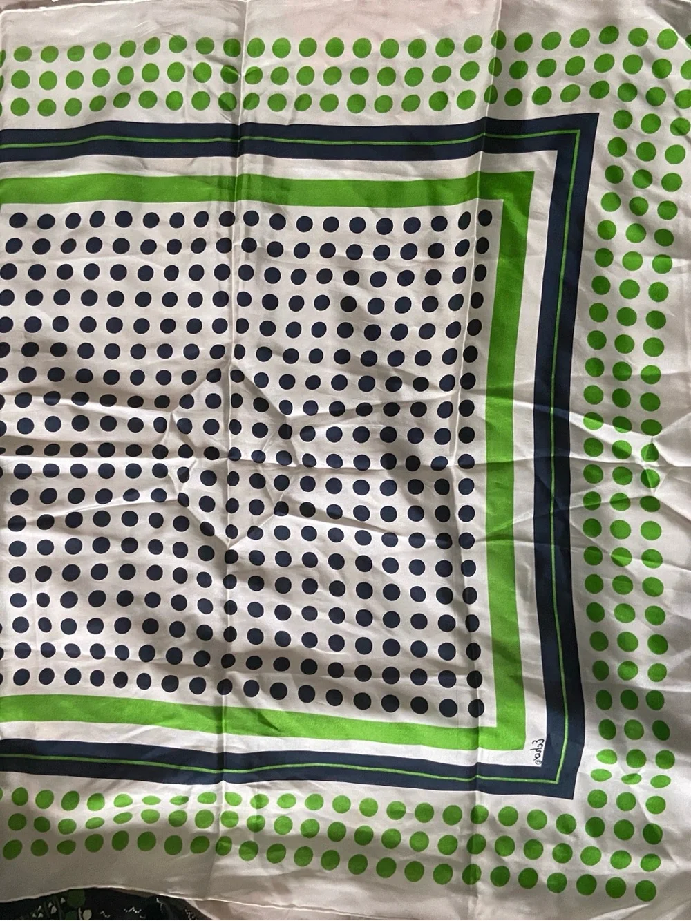 VTG Echo Polka Dot Scarf